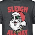 thumbnail image 2 of Teelocity Sleigh All Day Graphic T-Shirt (Medium - Standard Fit, Charcoal Heather), 2 of 4