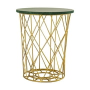 Elk Home 14-Inch Wide Minter Accent Table, Modern/Contemporary, Gold