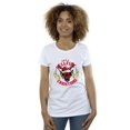 thumbnail image 2 of Netflix T-Shirt en Coton de Noël Stranger Things Hellfire pour Femmes, 2 of 4