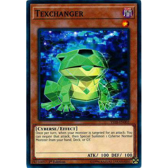 YuGiOh Starter Deck: Codebreaker Common Texchanger YS18-EN002
