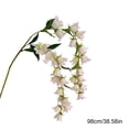 thumbnail image 3 of Weloille Artificial Lily of the Valley 1 Piece, Hanging Fake Flower Floral Decor, Realistic Fade-Resistant Faux Hanging Flower, Suitable for Wall Patio Balcony Wedding Party Home Decoration, 3 of 6