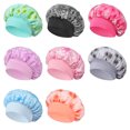 thumbnail image 5 of Yoyauz Satin Hat Sleep Hair Cap - Silk Hat, Suitable For Various Hairstyles, Equipped With Elastic Soft Band For Hair Care, 5 of 6