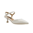 thumbnail image 1 of Zapatilla Tacon Aguja Salamandra® Charo Beige Correa Tobillo beige 23.5, 1 of 7