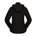 thumbnail image 3 of Little Donkey Andy Women’s Softshell Jacket, Ski Snowboarding Jacket with Removable Hood, Fleece Lined and Water Repellent Black M, 3 of 7