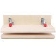 thumbnail image 1 of HandStitched Sewing Horizontal Leathercraft Wooden Table Clamp Stitching Tool for DIY Craft, 1 of 5