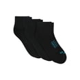 thumbnail image 4 of Hanes Mens Ankle Socks, 3-Pack, Absolute Run Quarter Socks for Men, Moisture-Wicking, Cushioned, 4 of 7