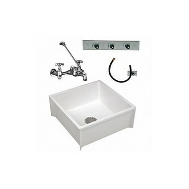 Mustee ELMustee,Mop Sink,Square,24inx24inx10in 63CM