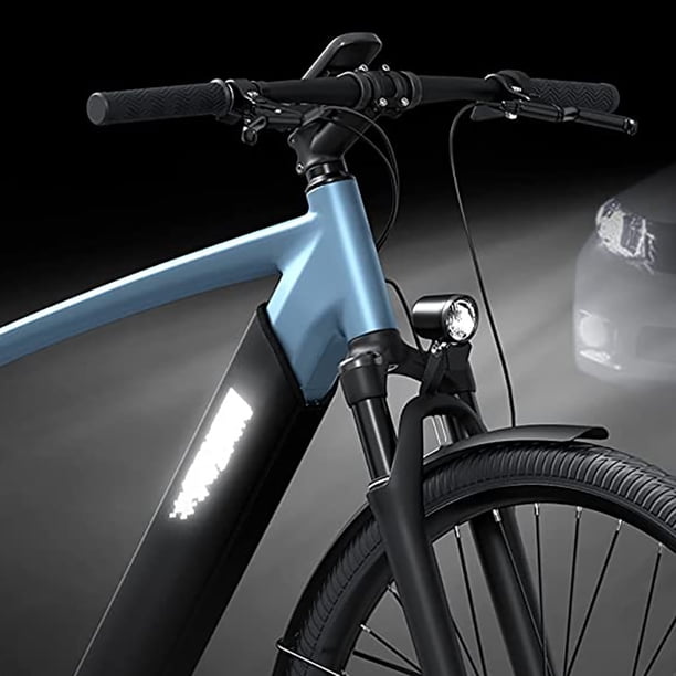 Cubierta De Batería De Bicicleta Eléctrica Protector de batería a prueba de polvo para bicicleta eléctrica, funda para batería, accesorios para ciclismo (reflejo de invierno)