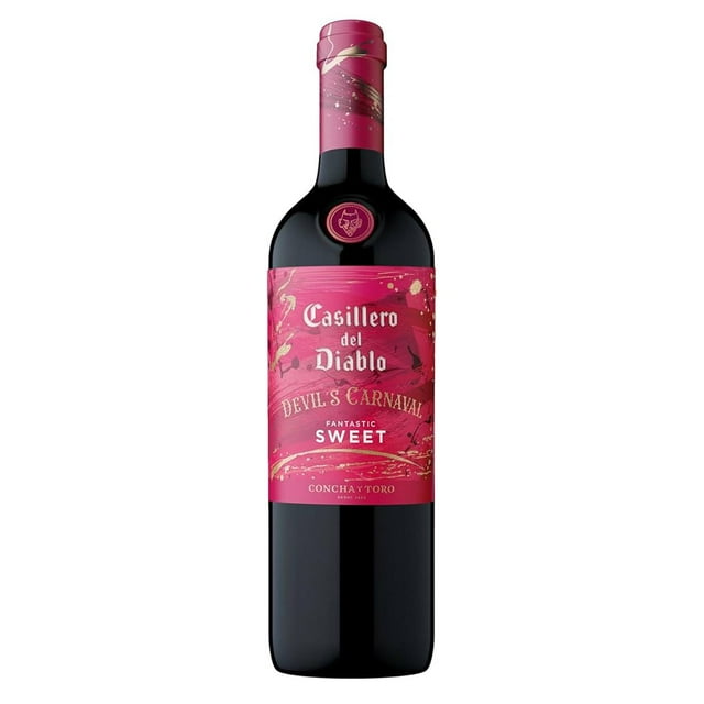 Pack de 2 Vino Tinto Casillero Del Diablo Devil's Carnaval Fantastic Sweet 750 ml