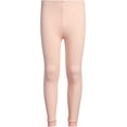 thumbnail image 6 of Sweet & Sassy Girls’ Thermal Underwear Set – 2 Piece Waffle Knit Top and Long Johns (2T-16), 6 of 6
