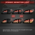 thumbnail image 3 of VLAND LED Tail Lights Smoked for Lexus RX350 RX450h 2010 2011 2012 2013 2014 2015 Rear Lamps, 3 of 10