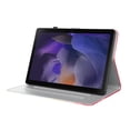 thumbnail image 2 of TECH CIRCLE Case with Pen Holder for Samsung Galaxy Tab A9 8.7" 2023, Watercolor Painting PU Leather Multi-Angle View Stand Card Slots Wallet Case for Galaxy Tab A9 8.7 inch 2023 SM-X110/X115, Red, 2 of 6