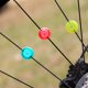 thumbnail image 2 of Luces para rueda de bicicleta, 15 Uds., luces para radios de bicicleta, luces impermeables para rueda de bicicleta para ciclismo seguro, fácil de instalar, 2 of 5