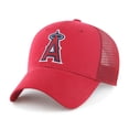 thumbnail image 3 of MLB Los Angeles Angels Men's Snapback Trucker Hat, 3 of 4
