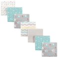 thumbnail image 1 of Mantas de recepción Luvable Friends Basic Elephant, paquete de 7, 1 of 1