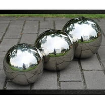 GOOHOCHY Mirror Polishing Ball for Decoration Use Stainless Steel Silver Sphere 80MM