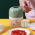 thumbnail image 4 of Mini Procesador De Alimentos Eléctrico Sunnimix Licuadora Verde 100ML 250ML, 4 of 7