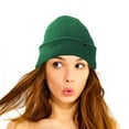 thumbnail image 4 of DALIX Cuff Beanie Cap 12" (Comes in 14 Colors)-Green, 4 of 6