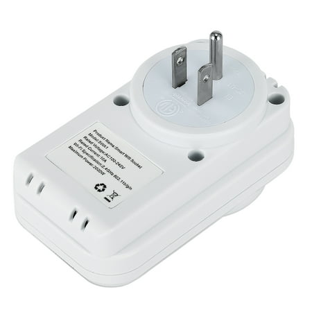 WiFi Smart Timing Plug Socket, Wireless Outlet Socket Turn ...