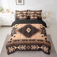 thumbnail image 2 of Erosebridal Hippie Aztec Bedding Queen Size,Bohemian Theme Comforter Sets with Sheets,Ultra Soft Reversible Bedding Sets Queen Size,Tribal Room Decorative,7 Pieces, 2 of 6