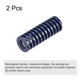 thumbnail image 3 of Troquel Resorte, 2uds 20mm OD 50mm Largo Espiral Estampado Ligera Carga Compresión Troquel Resortes para 3D Impresora Eléctrica Pieza, Azul Unique Bargains Resorte de compresión, 3 of 5