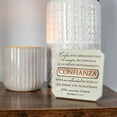 thumbnail image 2 of Lighthouse Christian Products 17913 Confianza (Trust) Sandstone Title Bar Plaque, Multi Color, 3.75", 2 of 4
