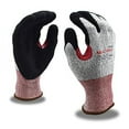 thumbnail image 2 of 10-Pack of Cordova 3734SNM Machinist 13-Gauge Work Gloves, HPPE/Glass Shell, Black Sandy Nitrile Palm Coating, Nitrile Reinforced Thumb Crotch, ANSI Cut Level A4, Touchscreen Fingertips, Medium, 2 of 2