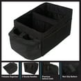 thumbnail image 3 of Stalwart Backseat Car Organizer - Collapsible Car Storage Box with Cupholders and Partitions for Front or Back Seat, Road Trip Essentials, 3 of 11
