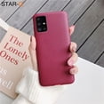 thumbnail image 1 of Funda de teléfono de silicona de color caramelo para samsung galaxy a51 a71 5g a31 a11 a41 m51 m31 a21s a91 A81 A01 cubierta de tpu suave mate Tan Jianjun unisex, 1 of 2