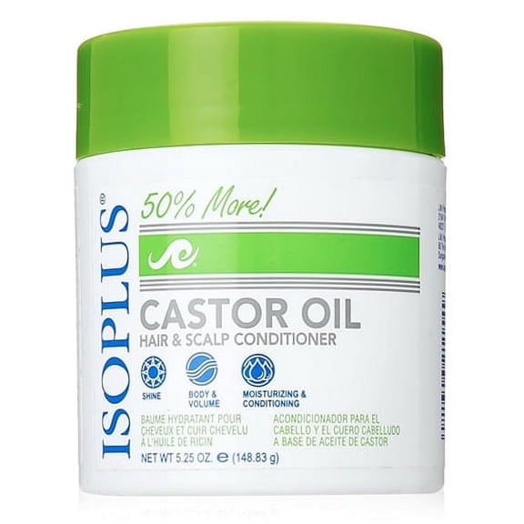 Isoplus Castor Oil Hair And Scalp Conditioner, 5.25 Oz