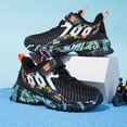 thumbnail image 5 of Zshosam Kids Shoes Boys Running Shoes Kids Non Slip Walking Sneakers Lightweight Shoe for Kid Size 11,(Orange Little Kids 11), 5 of 8