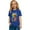 1Blue460, variant on Kid T-Shirt Boys 100 Days Of School Cartoon Letter Print Shirt Youth Children Short Sleeve Crew Neck Soft Breathable Casual Daily Wear Tops