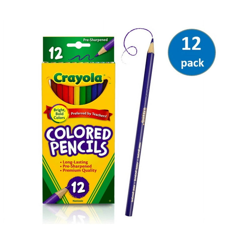 Crayola Colored Pencils 12 Pack Lot Of 3