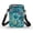 Blue-green Flower, variant on Women Crossbody Bag for Women Outdoor Holiday Travel Shoulder Bag Leakproof, Flowers