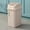 Khaki, variant on Swing Lid Trash Can, Small Trash Can with Lid for Odor Control, Compact Office and Bathroom Waste Bin, Space Saving Desk Side Garbage Bin