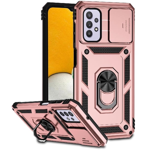 Estuche GANGXUN para Samsung Galaxy A32 5G, soporte giratorio 360°, estilo mecánico y magnético