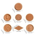 thumbnail image 3 of KRONDO Terracotta Brown Sugar Saver Disc - Natural Clay Moisture Keeper for Pantry Storage, Reusable & Food Safe to Soften Hard Sugar, 3 of 9