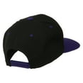 thumbnail image 4 of Greek Alphabet OMEGA Embroidered Cap - Black Purple OSFM, 4 of 5