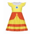 thumbnail image 2 of LumiFest Princess Dress for G'irl's Halloween Cosplay Costume Birthday Party Fancy Dress up 3-12 Y, 2 of 12