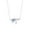 A, variant on Exquisite Planet Moon Star Necklaces for Women Cute Fashion Blue Rhinestone Clavicle Chain Choker Party Jewelry Gift