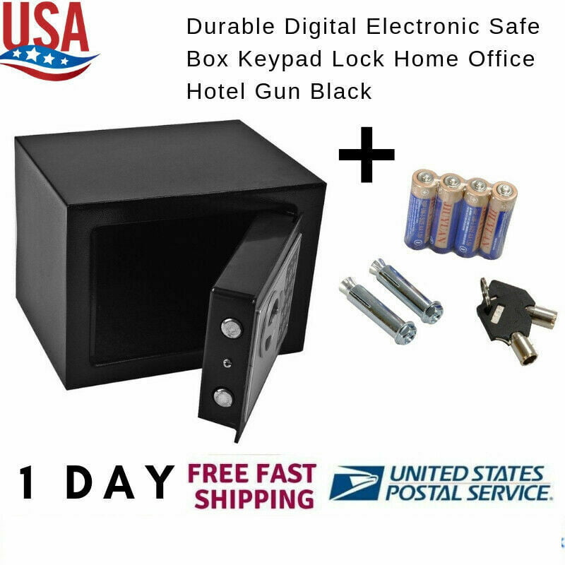 Durable Digital Electronic Safe Box Keypad Lock Home Office Hotel Gun Cash Hot