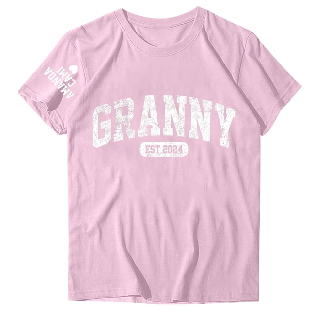 Blouses pour Femmes, Mode Féminine Hauts Imprimés Manches Courtes Blouse Amusante Col Rond T-Shirt Hauts