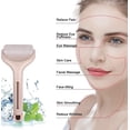 thumbnail image 2 of Masajeador de hielo facial Enfriamiento facial Rodillo tensor de la piel del cuello Ilumina el cutis y reduce las arrugas Levantamiento de la piel facial, hinchazón debajo de los ojos, 2 of 5