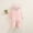 Pink, variant on Lilgiuy Toddler Baby Boys Girls Color Plush Cute Bear Ears Winter Thick Keep Warm Jumpsuit Romper,Red,0-3 Months Winter Fashion 2022