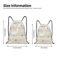 thumbnail image 2 of Fuzoiu Funny Goose1 Print Drawstring Backpack for Gym, Travel, Yoga,Sports Sackpack String Bag for Women Men-Small, 2 of 6
