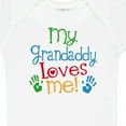 thumbnail image 4 of Inktastic My Grandaddy Loves Me Boys or Girls Baby Bodysuit, 4 of 5