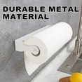 thumbnail image 4 of FT Hita Toallero de Papel Debajo Del Gabinete, Soporte de Pared de Acero Inoxidable, Soporte para Rollo de Papel Adhesivo para Cocina y Baño, Inoxidable, Fácil de Desgarrar, 4 of 5