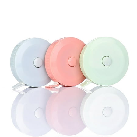 

DUAONETS 3PCS Tape Measure Cloth Sewing Craft Tool Soft and Retractable 79 Inches
