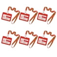 thumbnail image 1 of Insignia de tarjeta de trabajo Clip de cordón para tarjeta de identificación de estudiante El clip de tarjeta de identificación de tarjeta de trabajo se puede volver a sellar, 1 of 5
