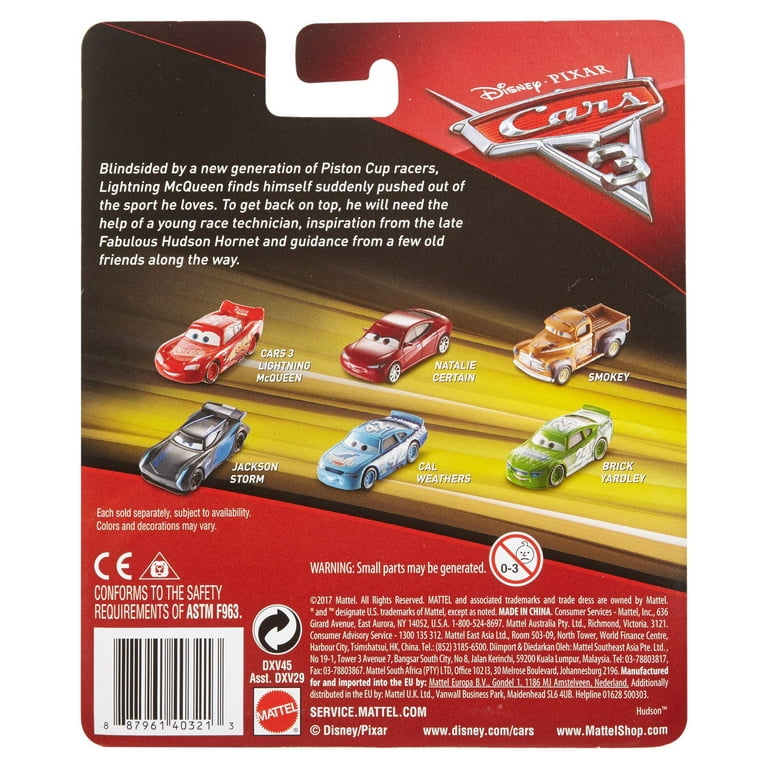  Disney Pixar Cars Rust-Eze Racing Center Lightning McQueen :  Toys & Games